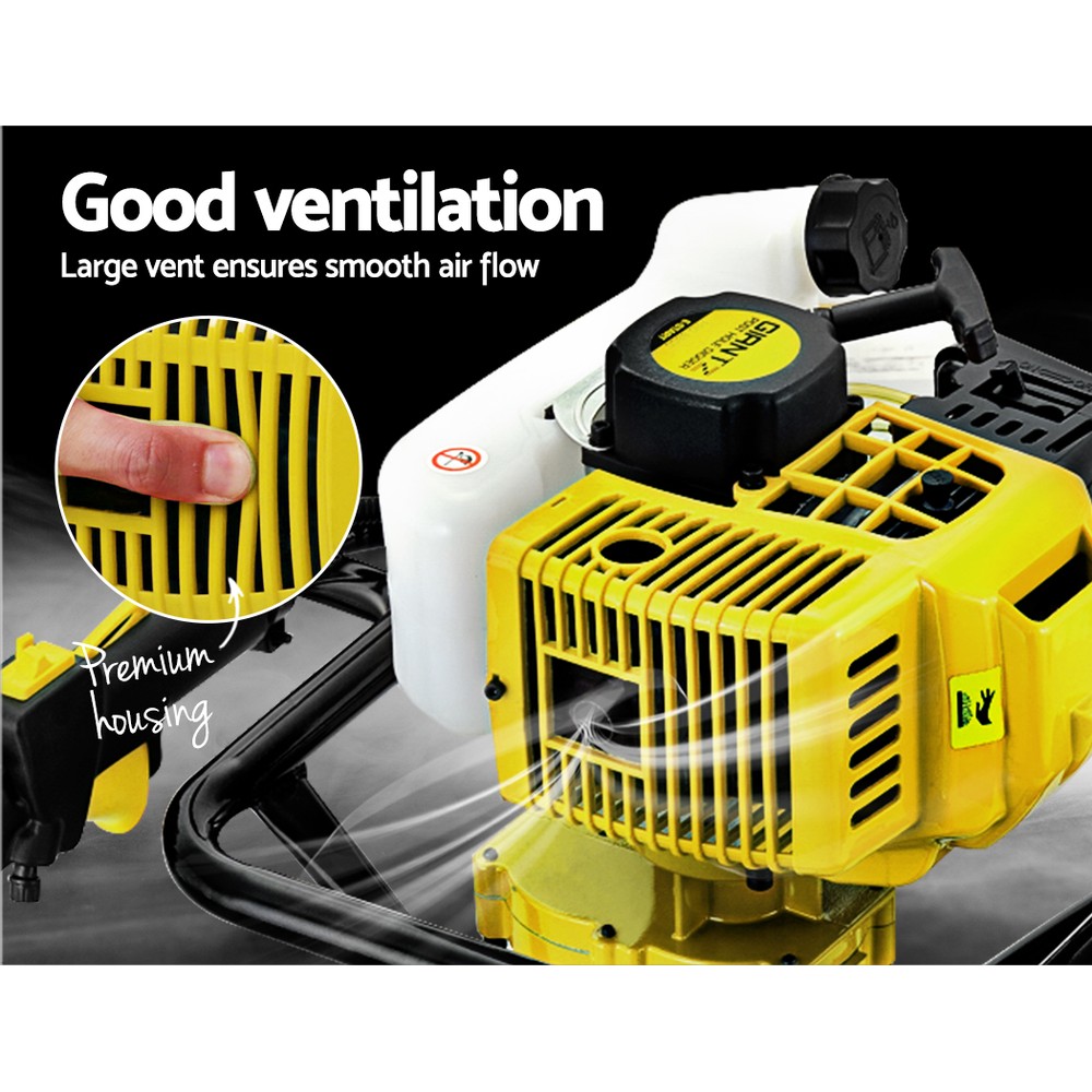 Giantz 65cc Post Hole Digger with Auger Options, Yellow view 5