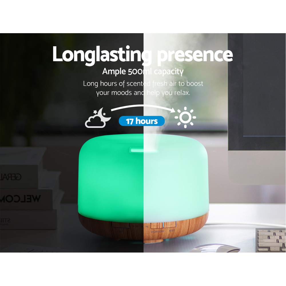 Devanti Modern Aroma Diffuser 500ml view 5