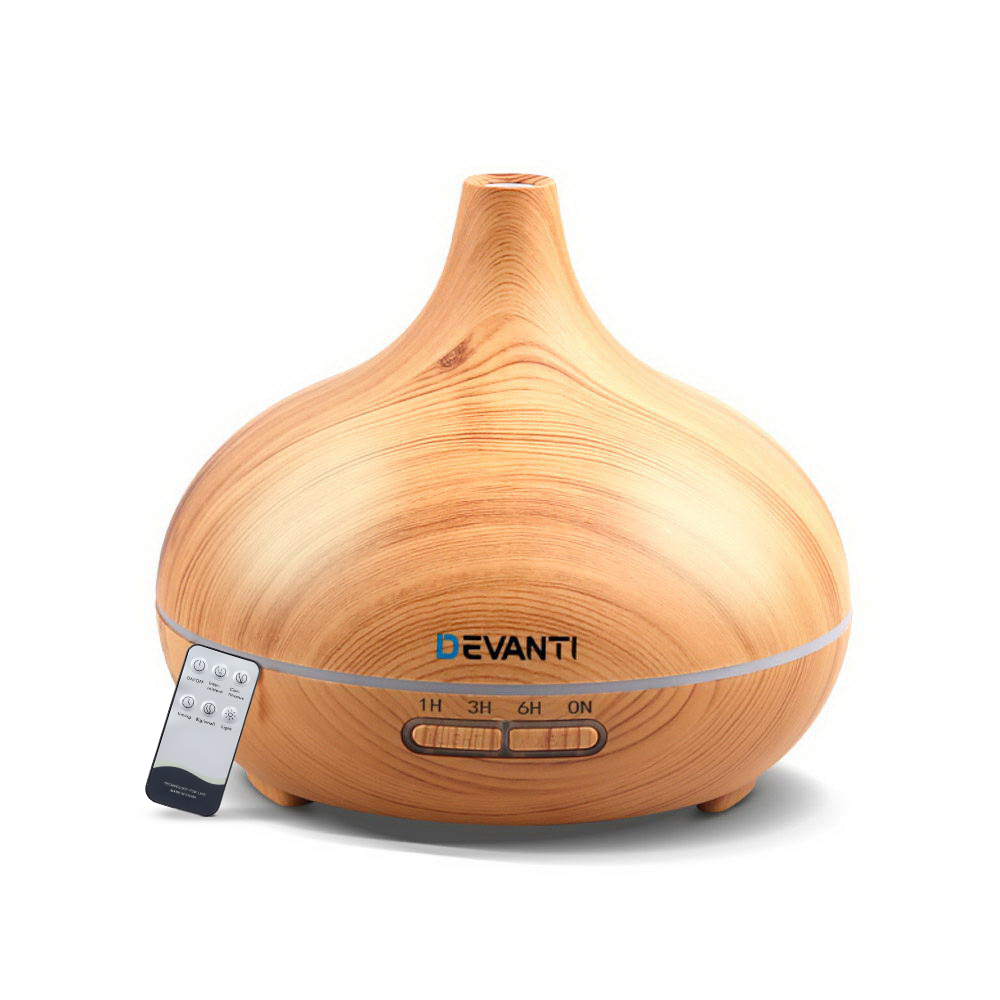 Devanti Wood Grain Aroma Diffuser 300ml