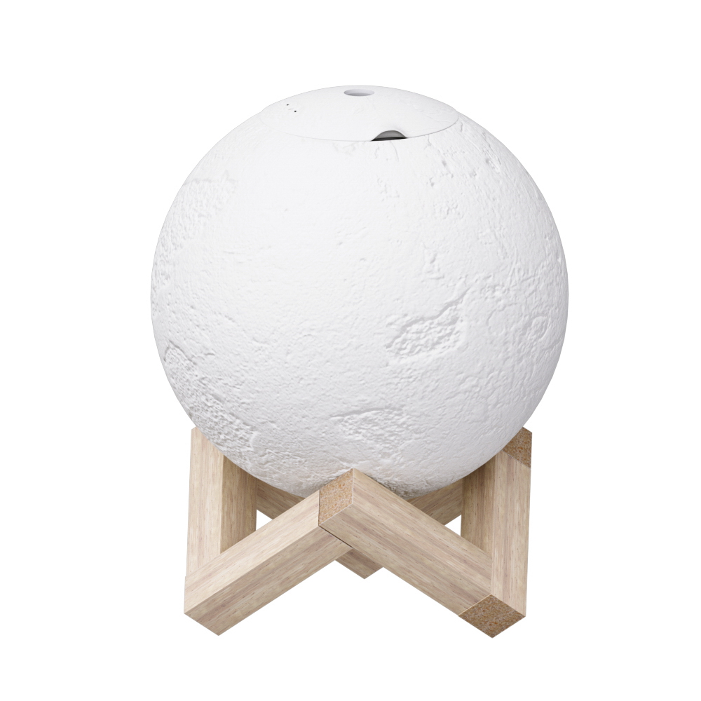 Devanti Moon Lamp Aroma Diffuser 880ml Night Light