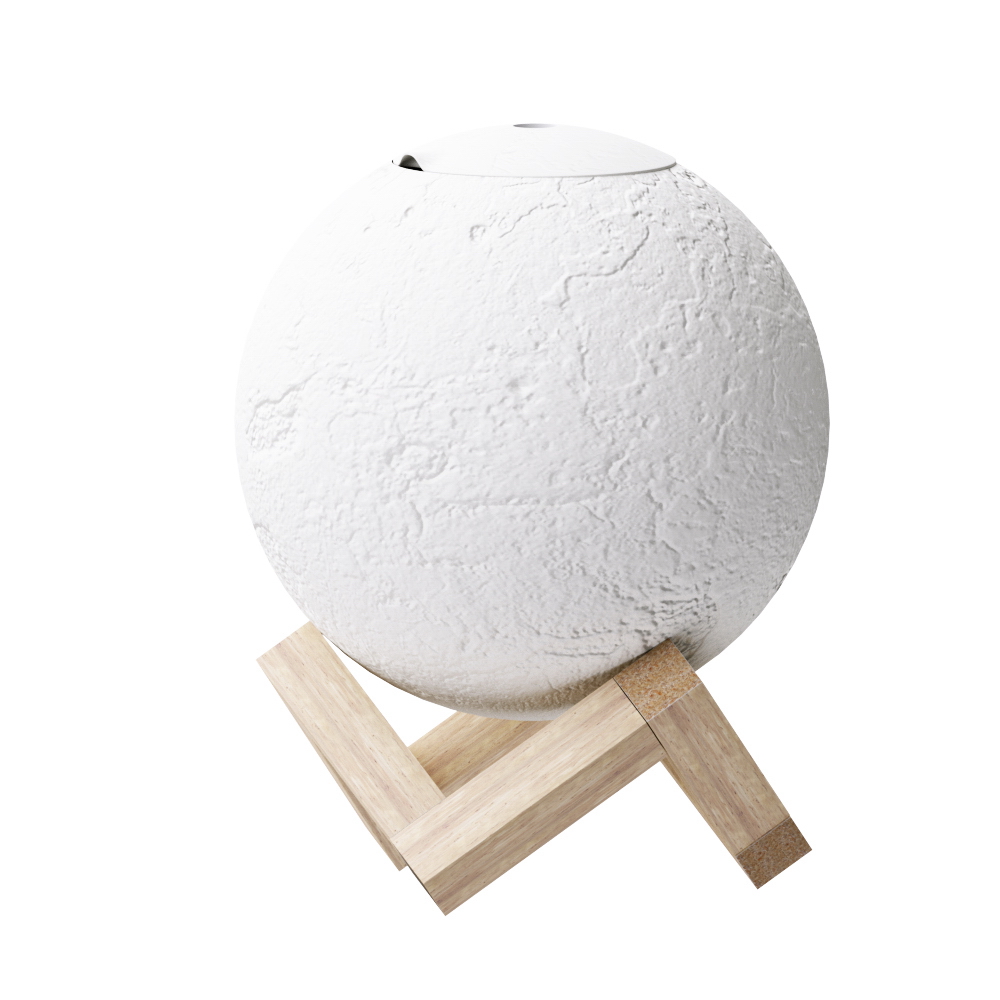 Devanti Moon Lamp Aroma Diffuser 880ml Night Light view 3