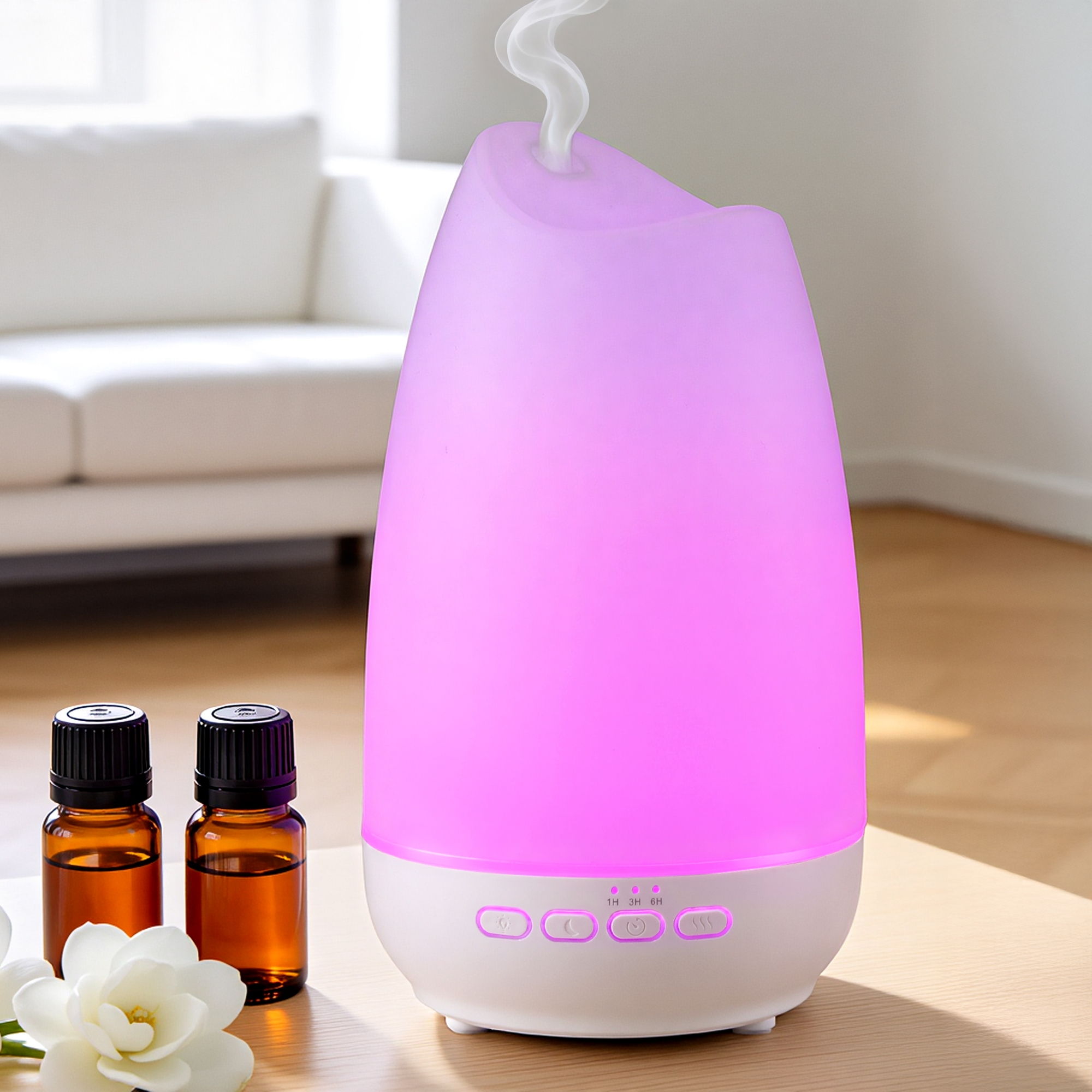 Devanti 300ml Ultrasonic Aroma Diffuser with LED Light