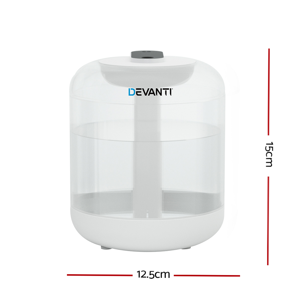 Devanti Aroma Diffuser Humidifier 1L view 2