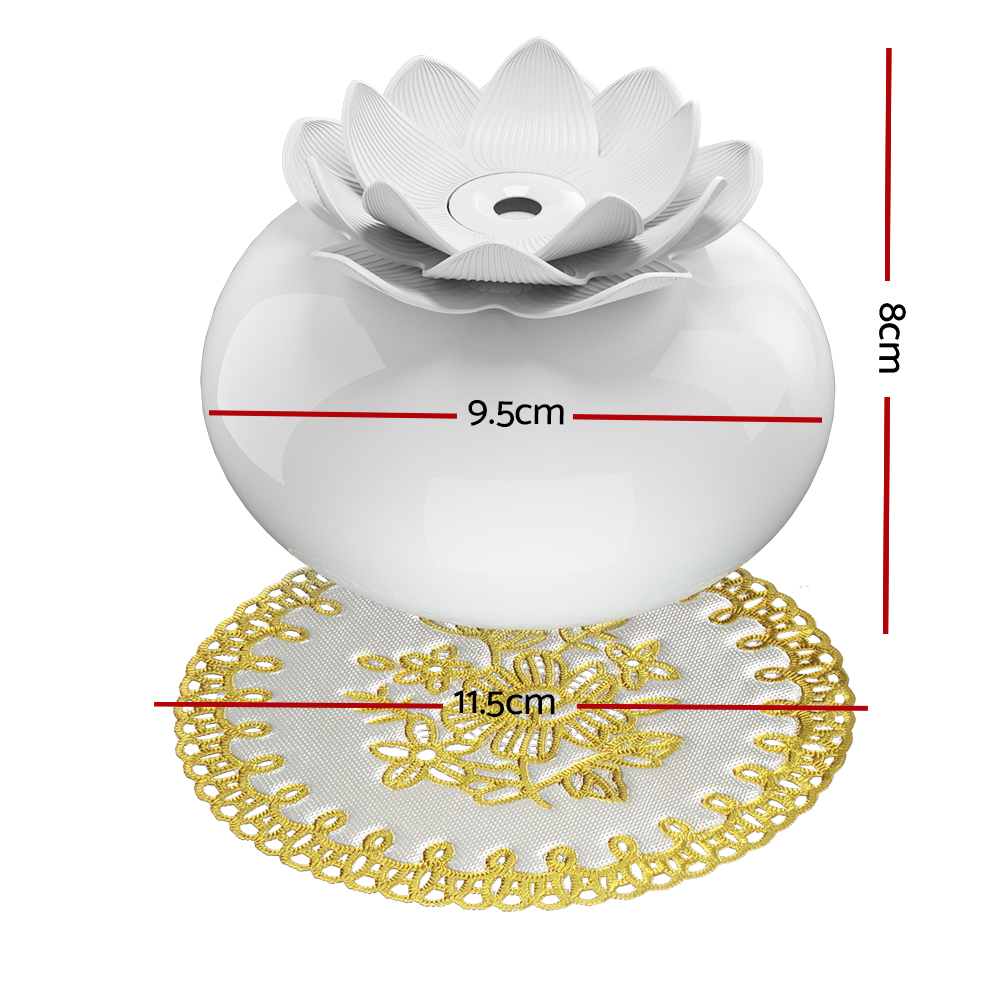 Devanti Ultrasonic Aroma Diffuser Lotus 200ml view 2