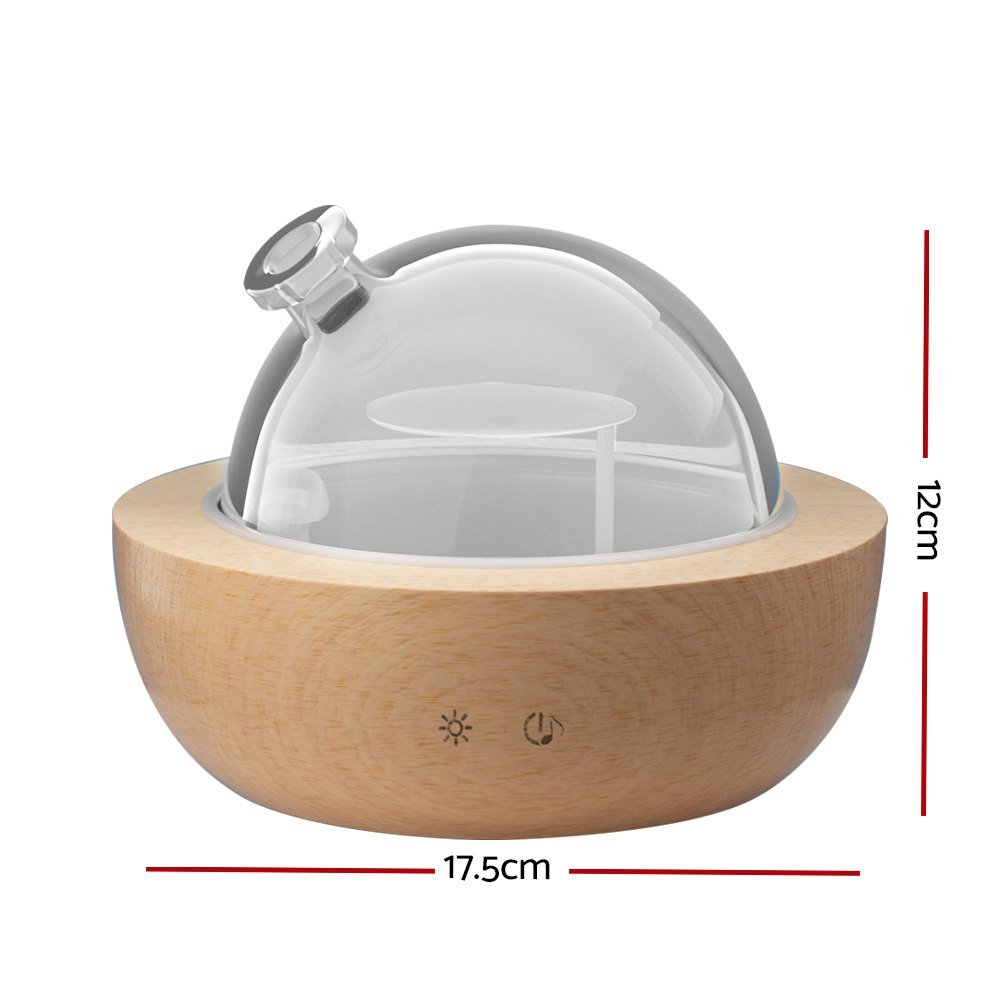 Devanti Glass Dome Aroma Diffuser 200ml view 2