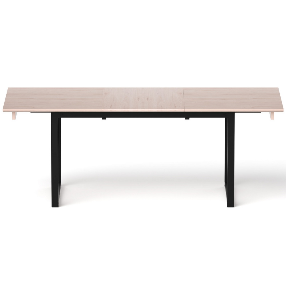 Artiss 2m Extendable Dining Table Natural view 3