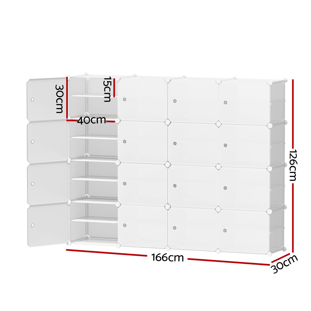 Artiss Stackable DIY Shoe Rack in Multiple Sizes view 4