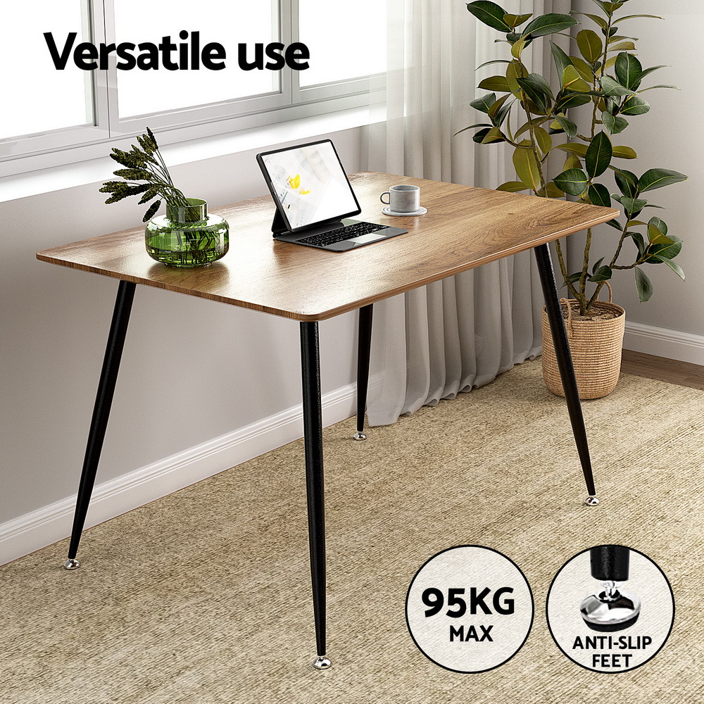 Artiss Caleb Dining Table and 4 Chairs Set in 3 Styles view 4