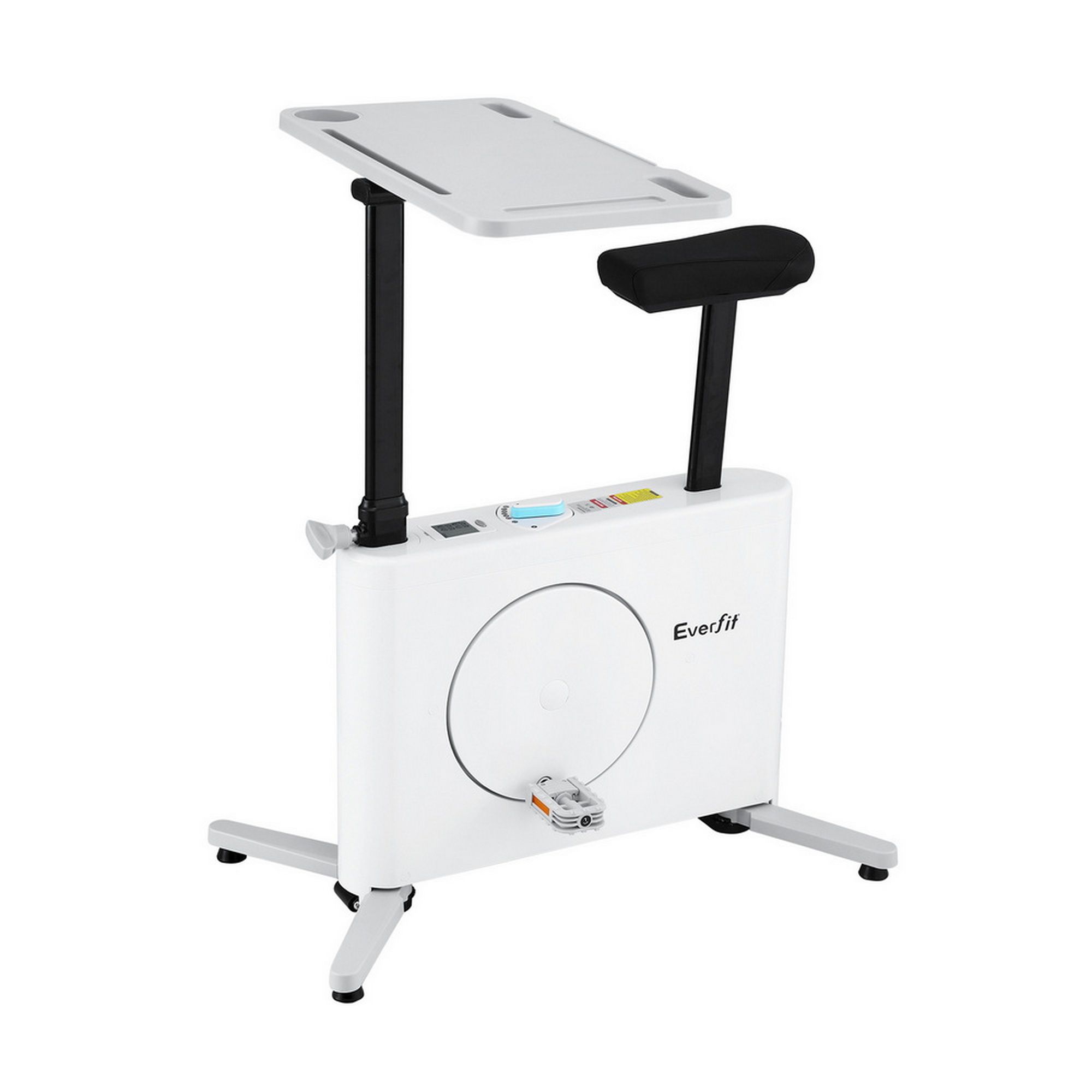 Everfit Magnetic Desk Bike with Tabletop Workstation