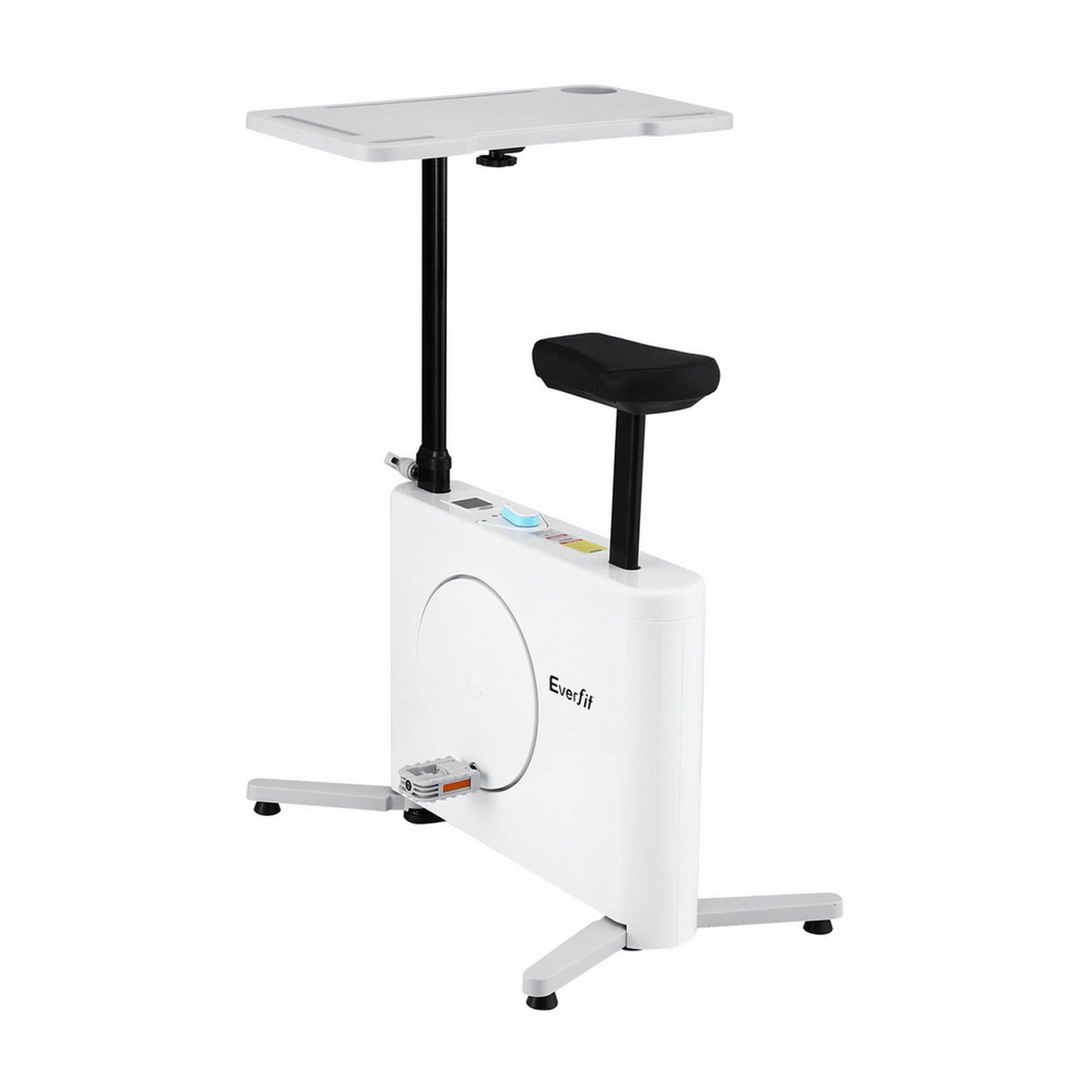 Everfit Magnetic Desk Bike with Tabletop Workstation view 3