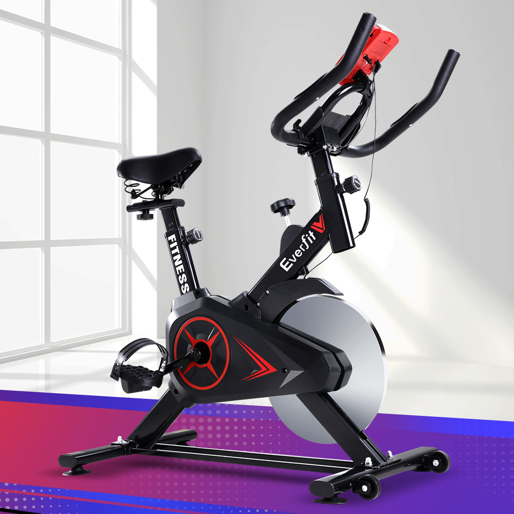 Everfit Spin Bike with Stainless Flywheel, Adjustable