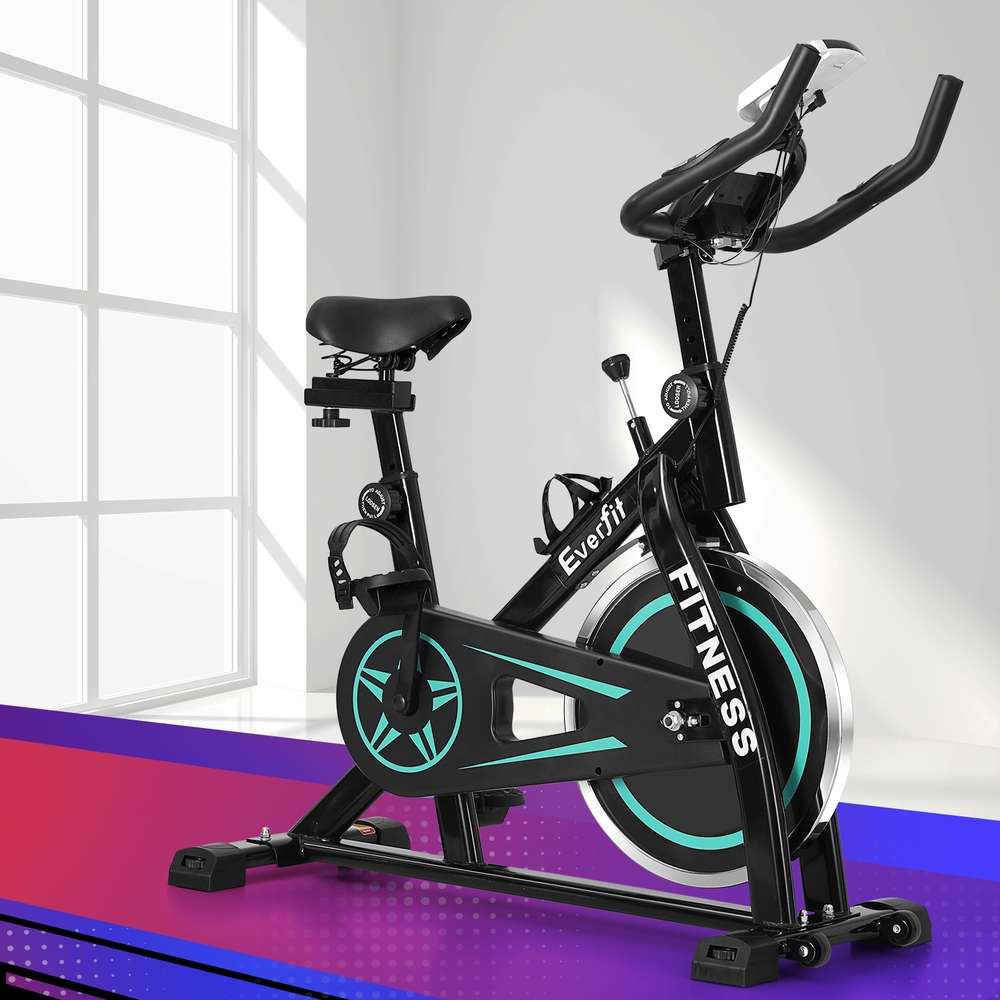 Everfit Spin Bike with Heavy Flywheel, 150kg Capacity