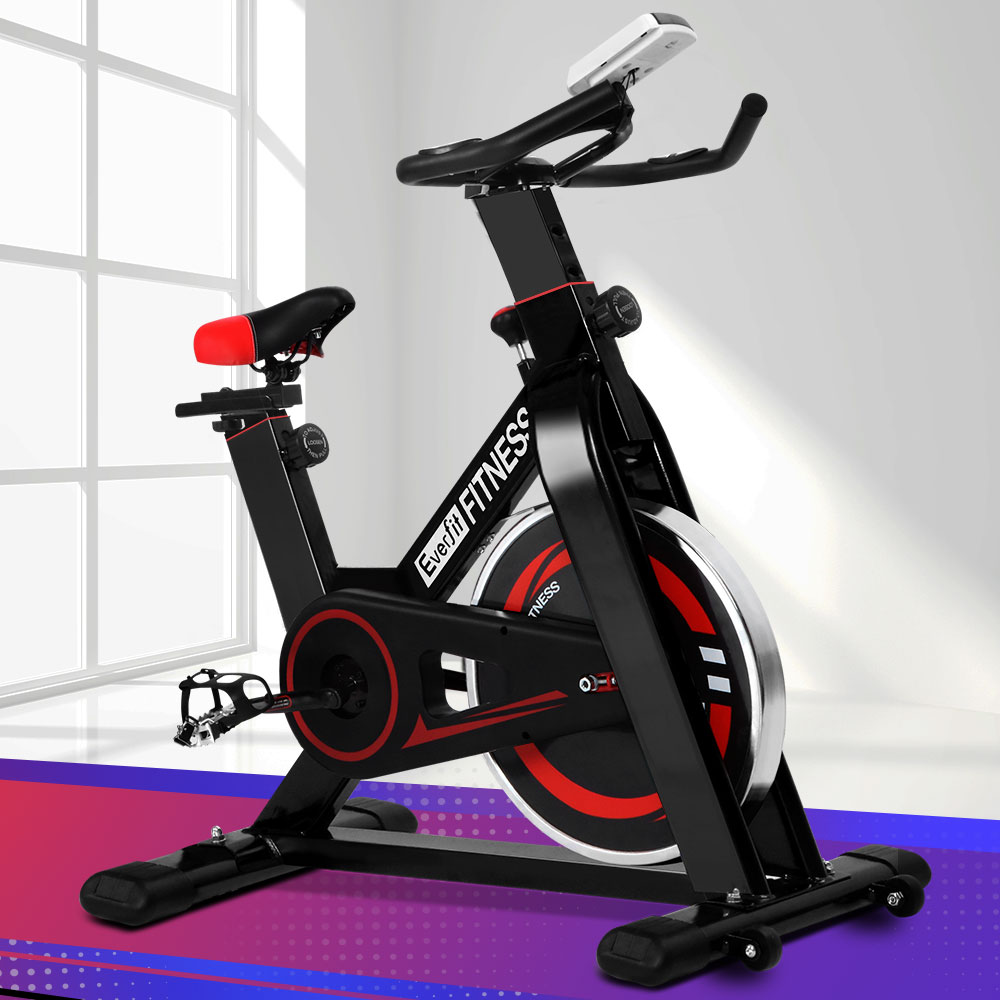 Everfit Indoor Spin Bike with 6kg Flywheel