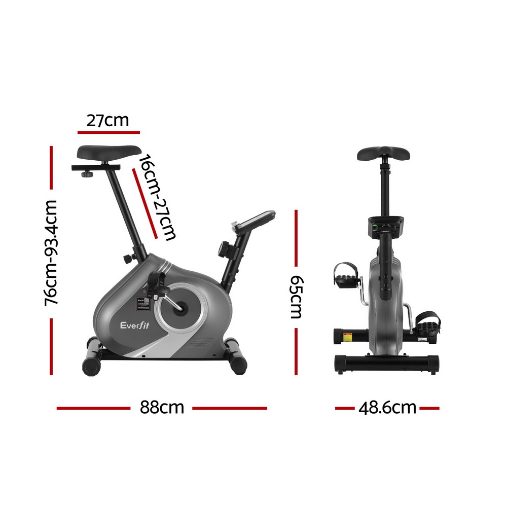 Everfit Under Desk Exercise Bike with Magnetic Resistance view 2