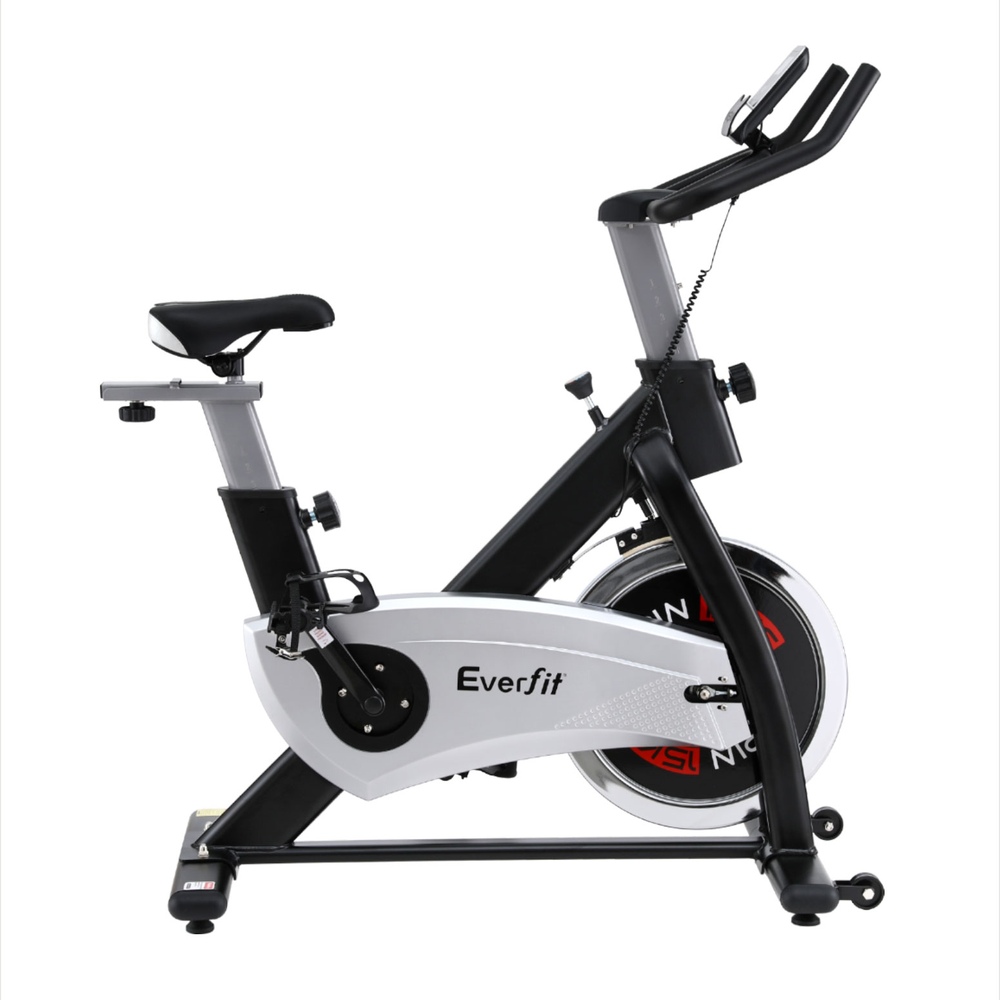 Everfit 15kg Flywheel Spin Bike with Silent Belt Drive view 3