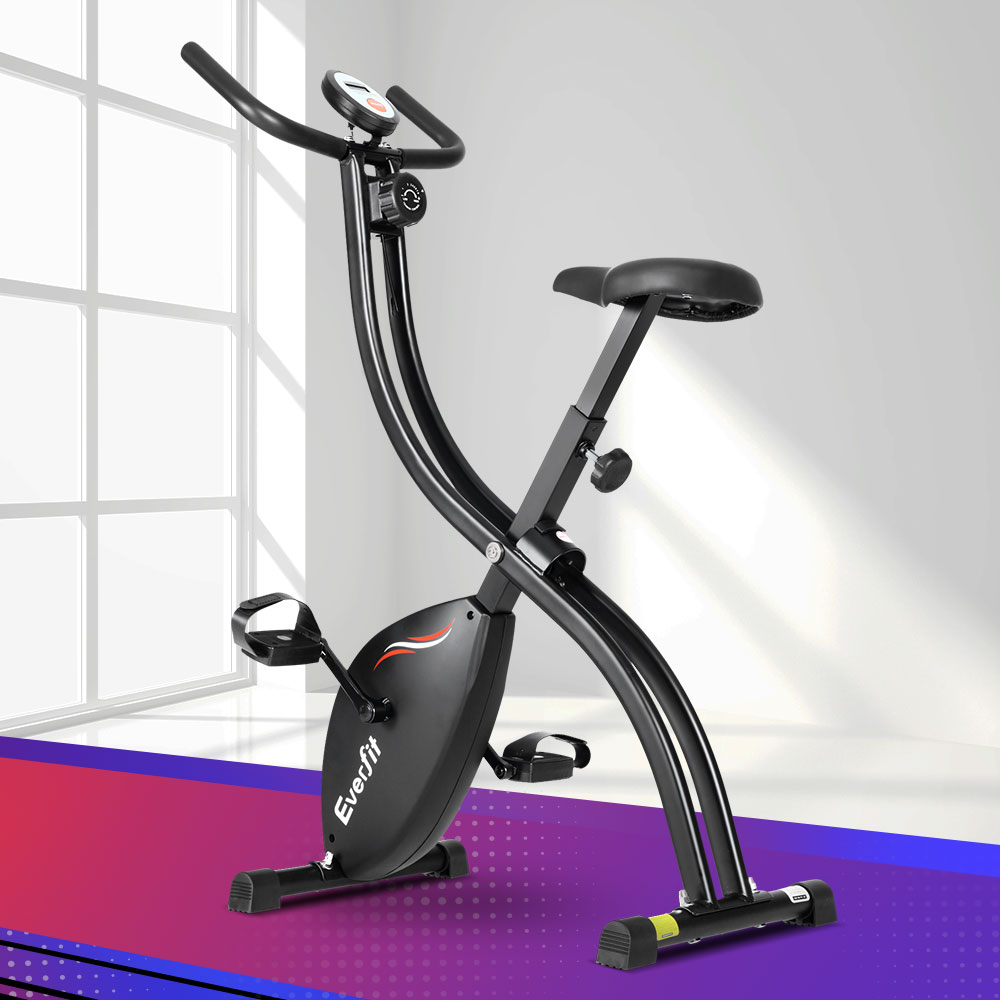 Everfit Folding Exercise Bike X-Bike with LCD Display