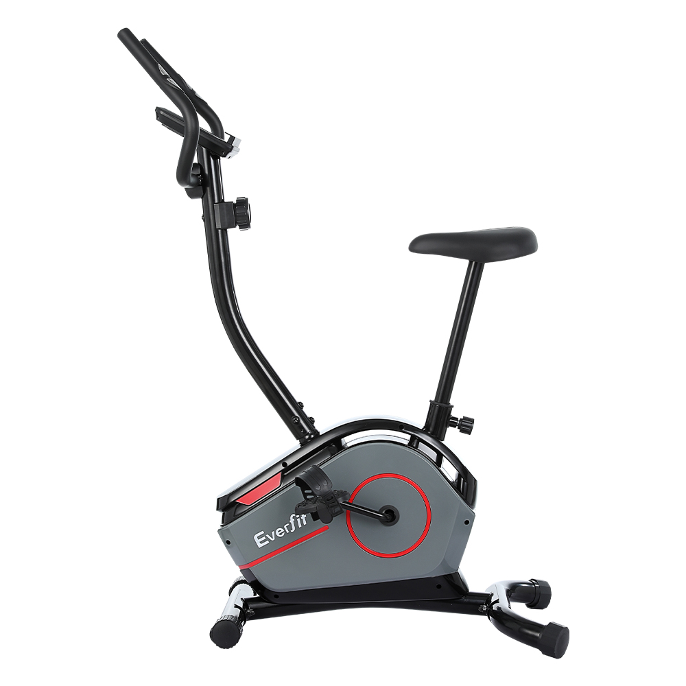 Everfit Magnetic Upright Bike 8 Levels 2kg Flywheel view 3