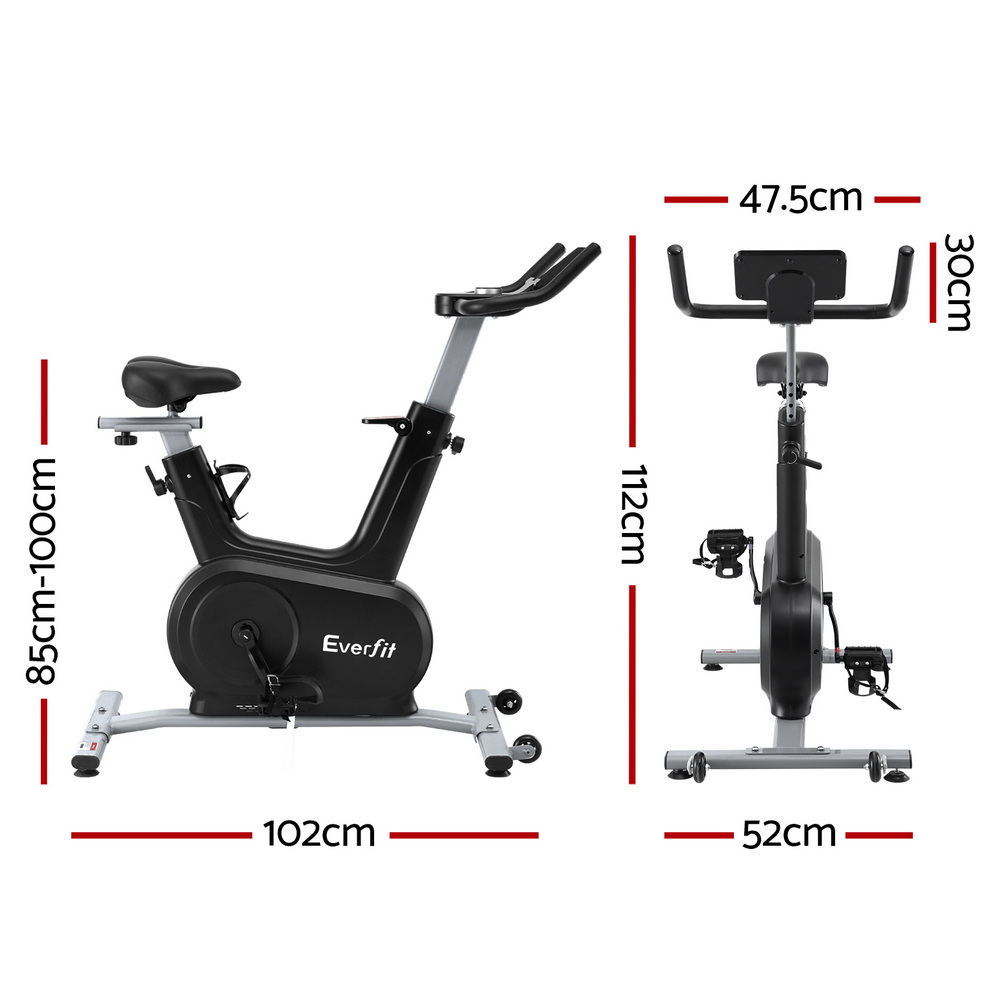 Everfit Electromagnetic Spin Bike 24-Level Resistance view 2