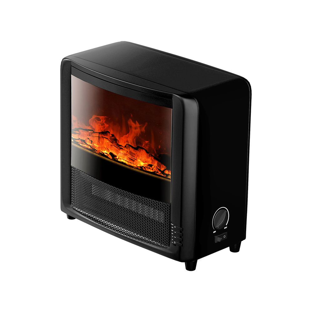 Devanti Electric Fireplace 3D Flame ABS Metal view 3