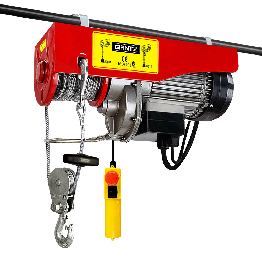 Giantz Electric Hoist Winch with Remote, 250KG to 1000KG