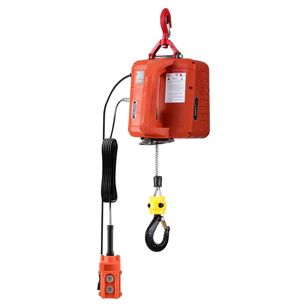 Giantz Electric Hoist 500KG Wired and Wireless Remote