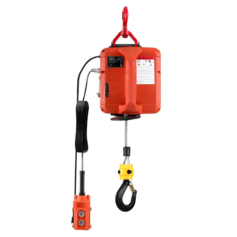 Giantz Electric Hoist 500KG Wired and Wireless Remote view 3