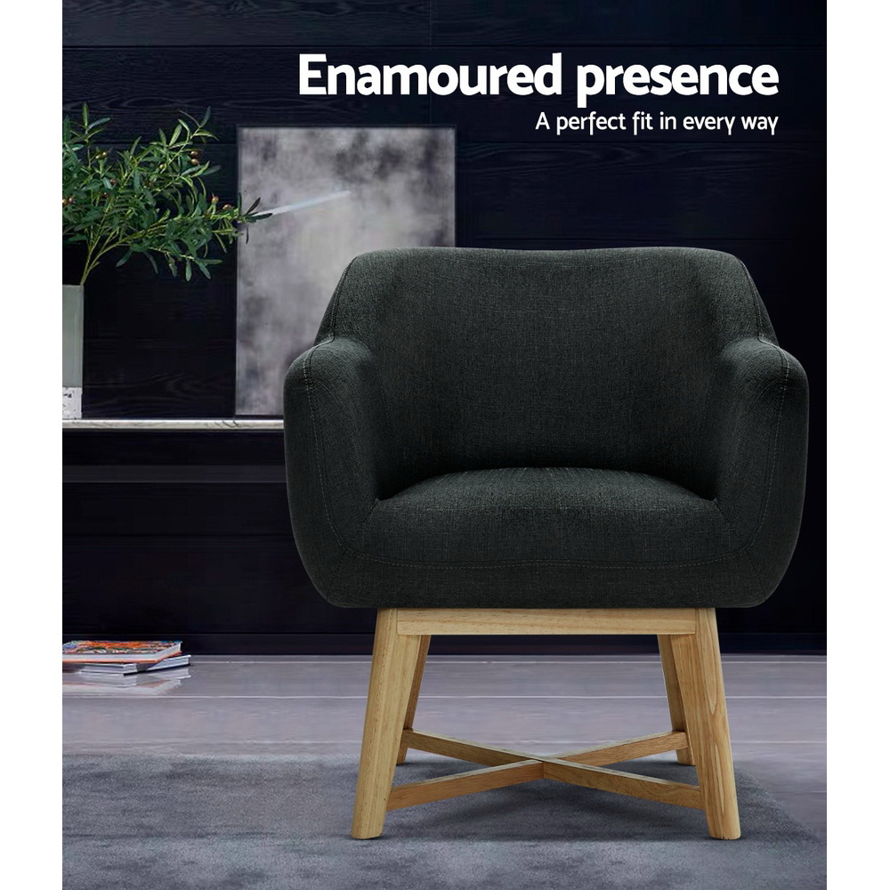 Artiss Aston Tub Armchair in 2 Colours view 4