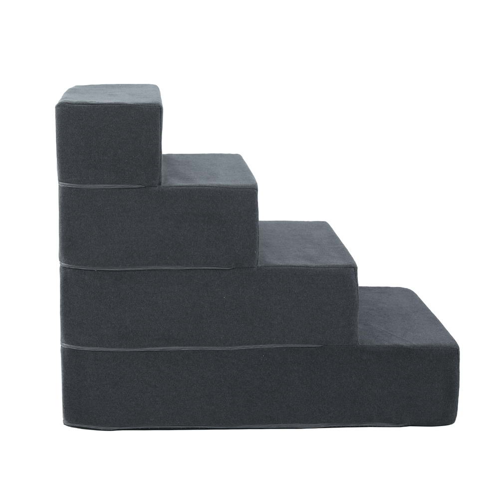 i.Pet Foam Dog Ramp 4-Step Ladder for Sofa & Bed view 3