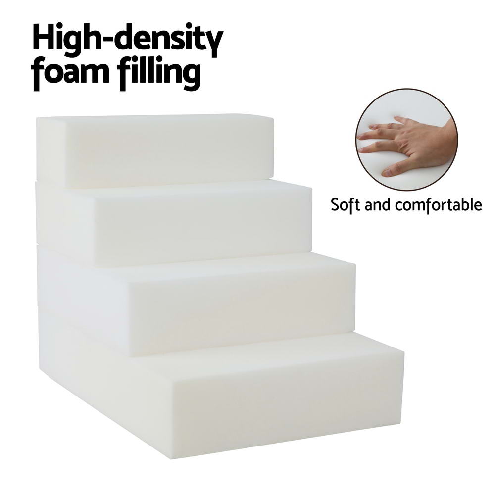 i.Pet Foam Dog Ramp 4-Step Ladder for Sofa & Bed view 5