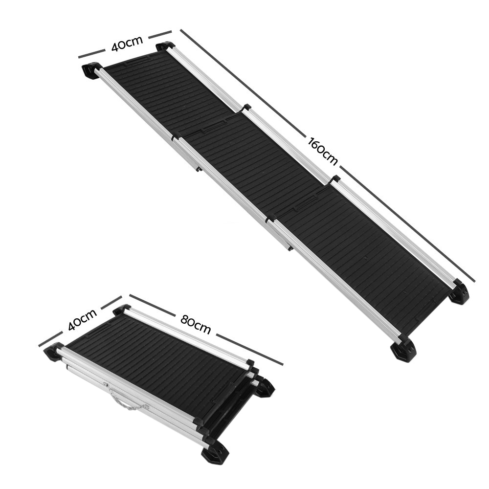 i.Pet Foldable Dog Ramp Pet Stairs for Car & SUV view 2