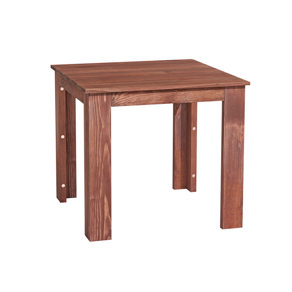 Gardeon Wooden Side Table Desk for Camping Brown