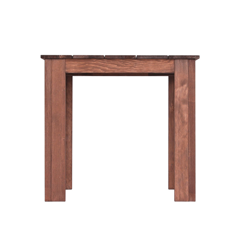 Gardeon Wooden Side Table Desk for Camping Brown view 3