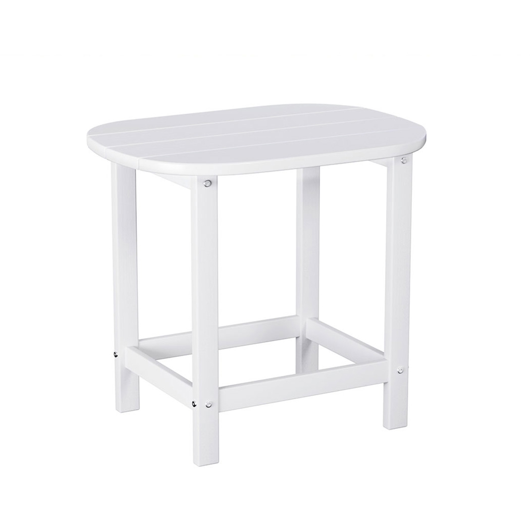 Gardeon HDPE Coffee Side Table White