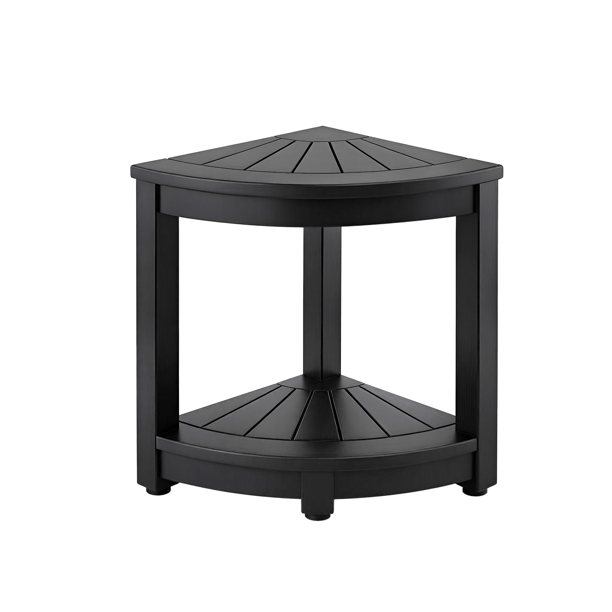 Gardeon HDPE Coffee Side Table with Storage Shelf