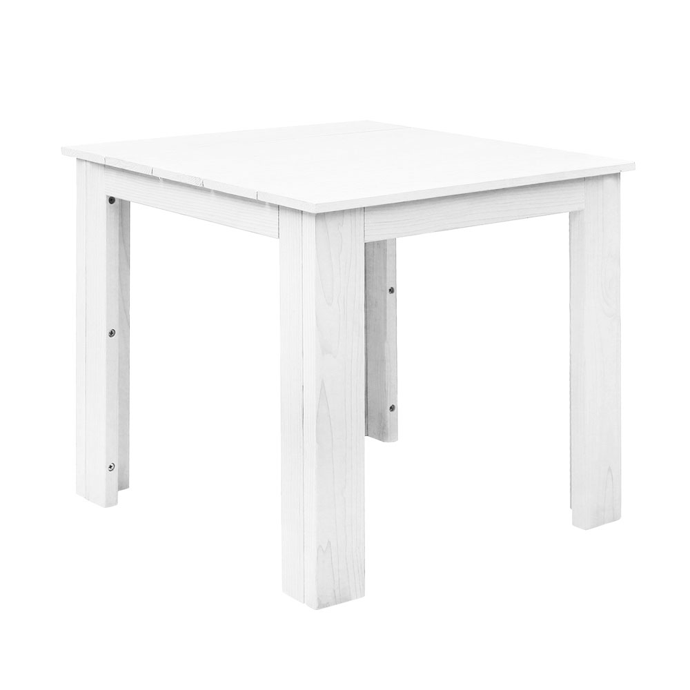 Gardeon Wooden Side Table Desk Classic White