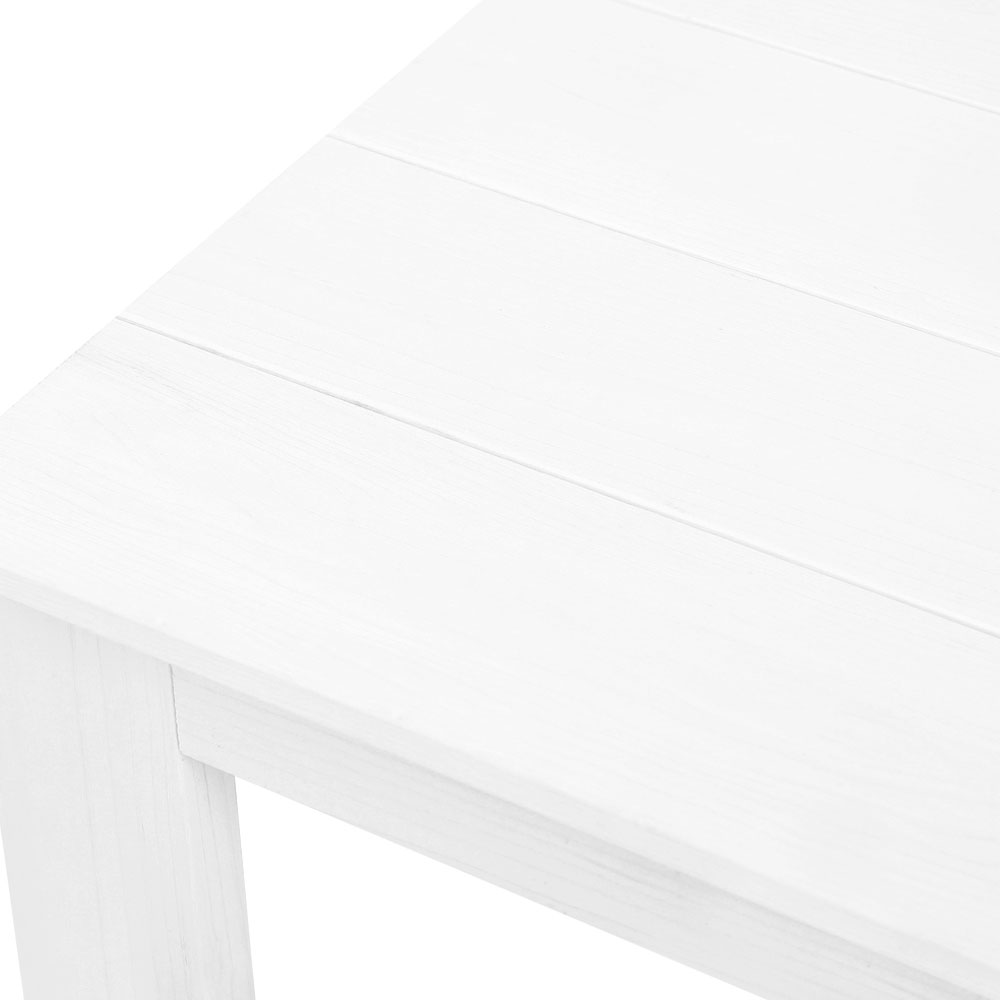 Gardeon Wooden Side Table Desk Classic White view 5