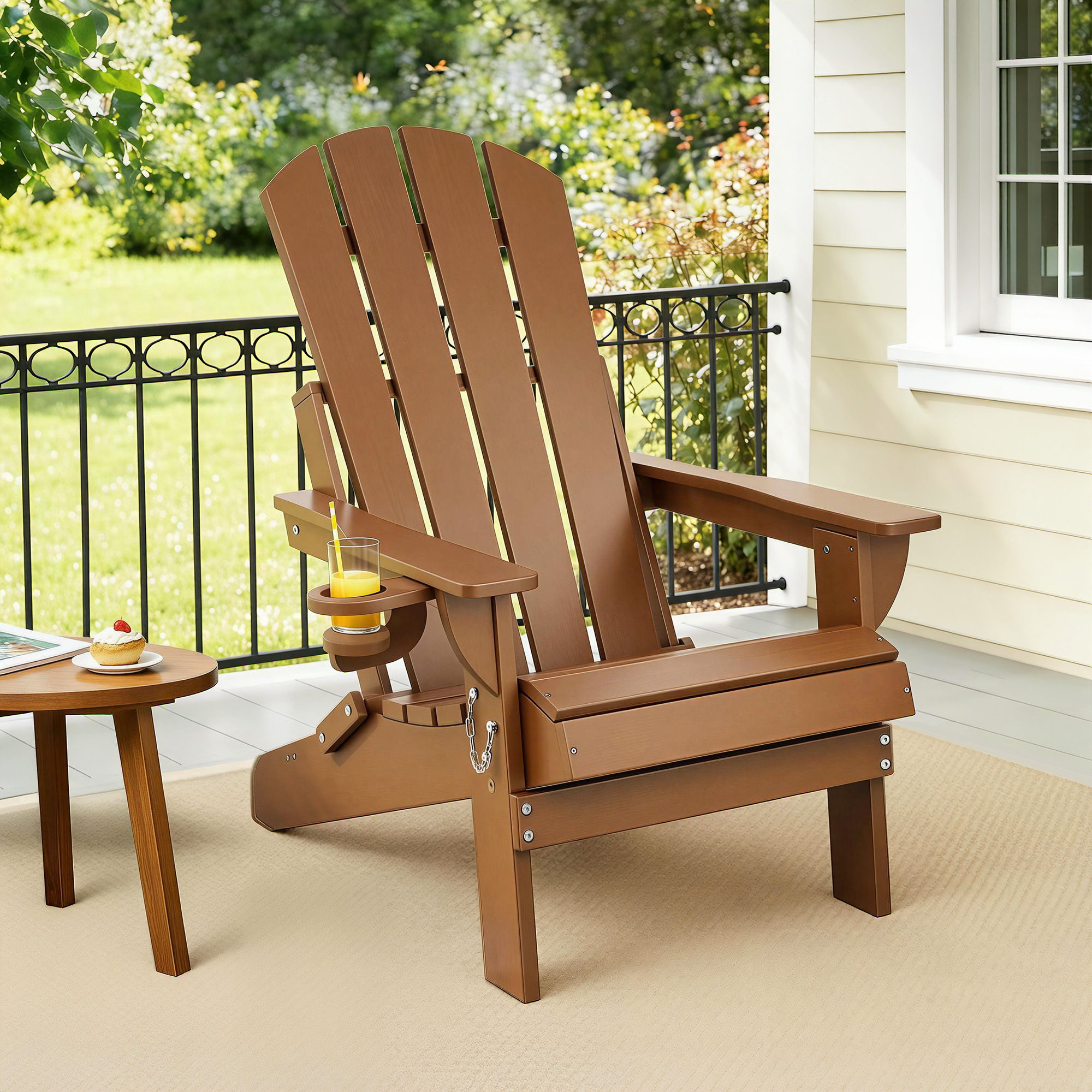 Gardeon Foldable HDPE Adirondack Beach Chair