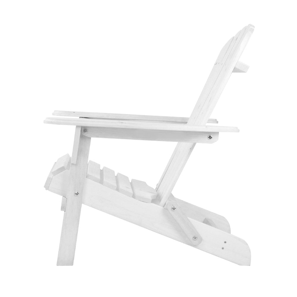 Gardeon 3 Piece Foldable Wooden Table and Chairs view 4