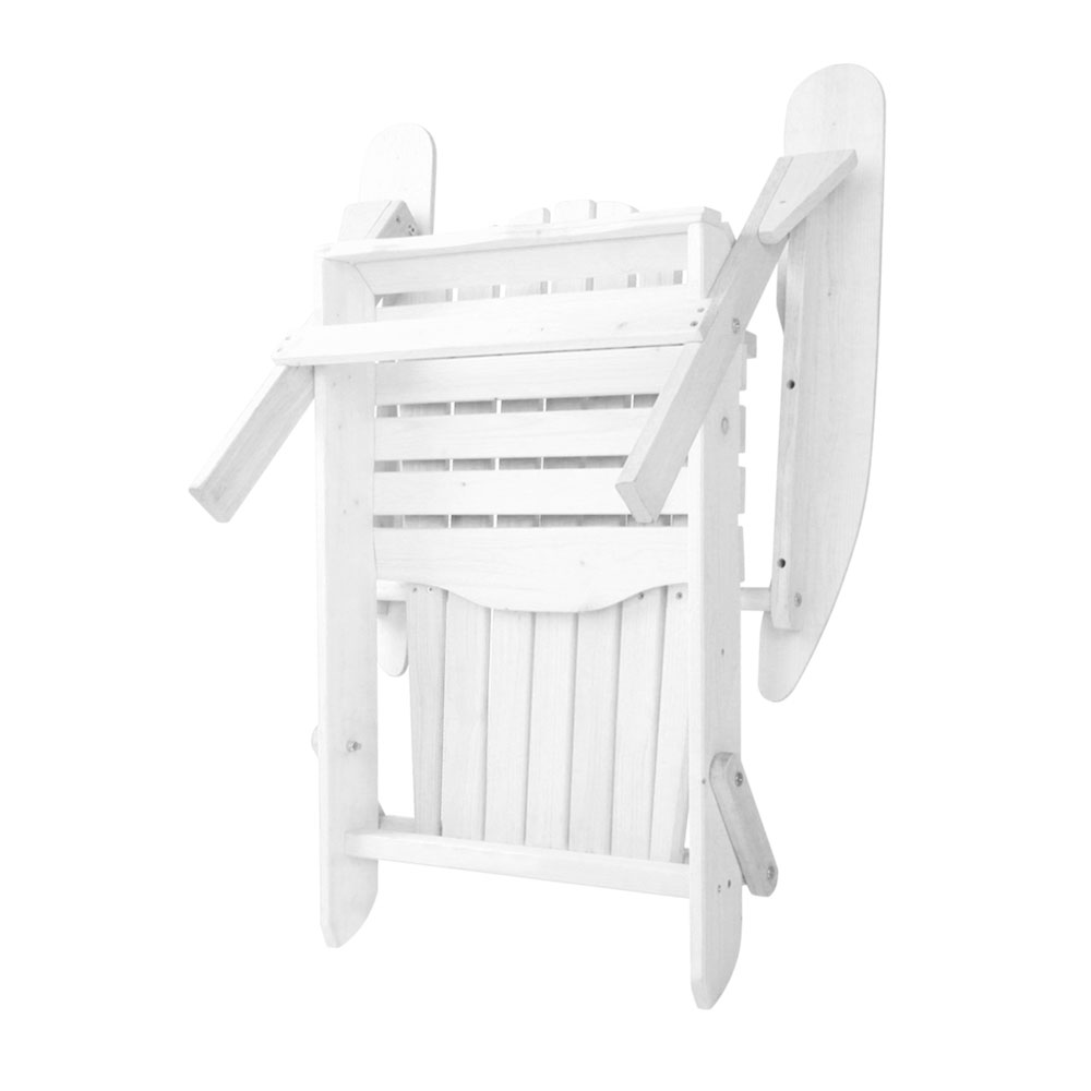 Gardeon 3 Piece Foldable Wooden Table and Chairs view 5