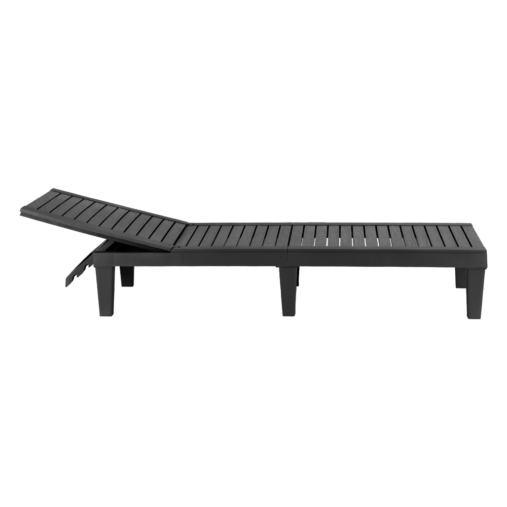Gardeon Sun Lounge 5-Position Recliner PP Lightweight view 3