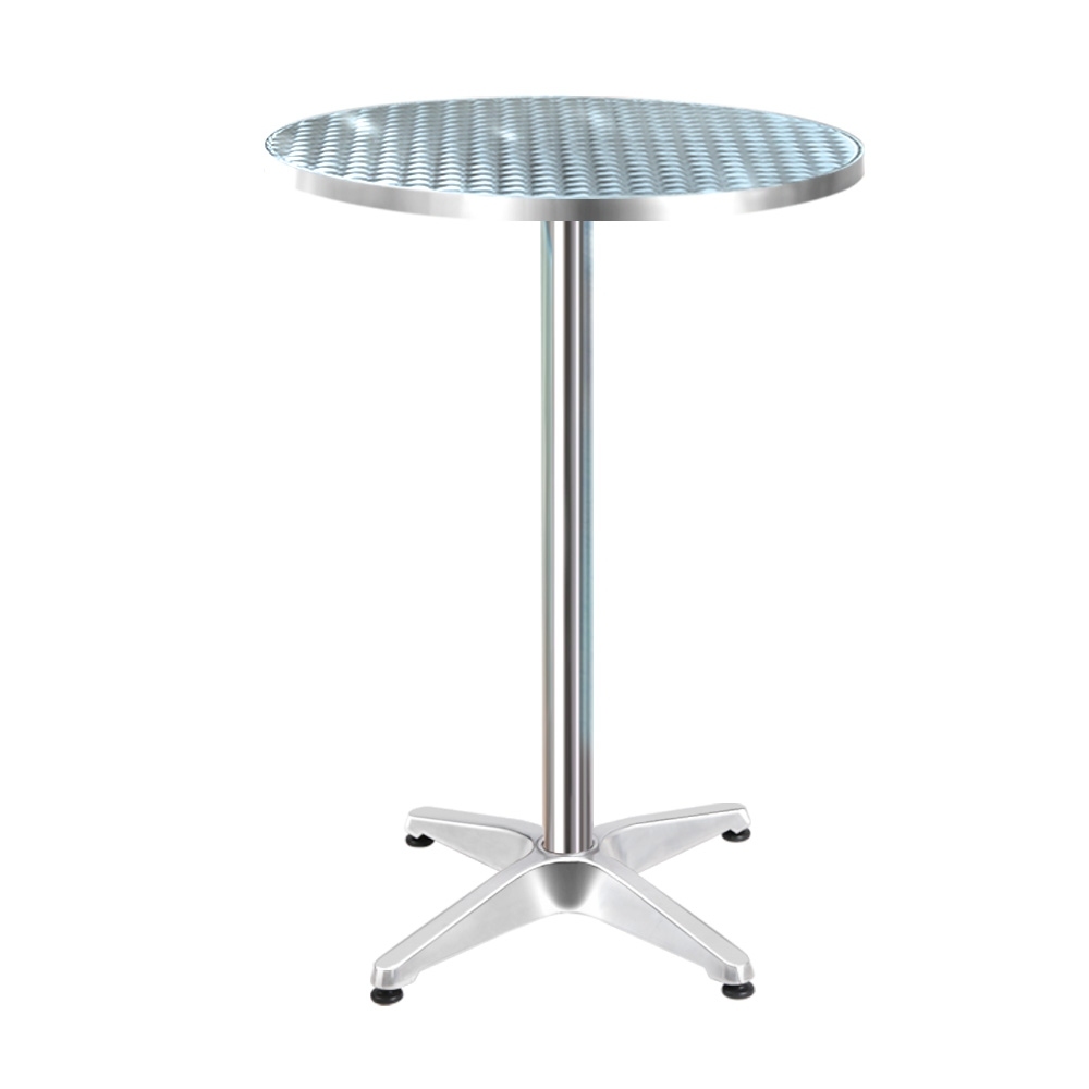 Gardeon Adjustable Aluminium Bar Table 70-110cm