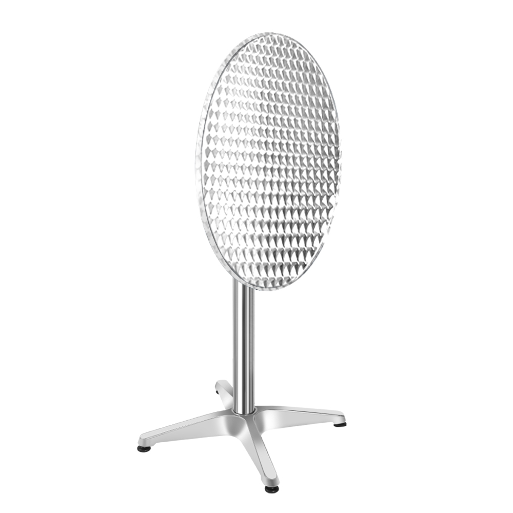 Gardeon Aluminium Bar Table Set of 2 Round 70/110cm view 4