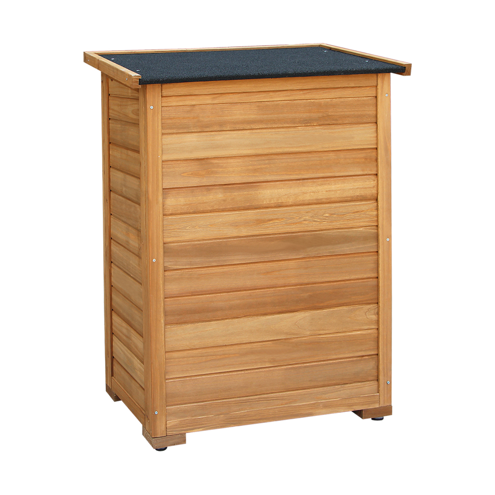 Gardeon Portable Wooden Storage Cabinet Adjustable Shelf view 5