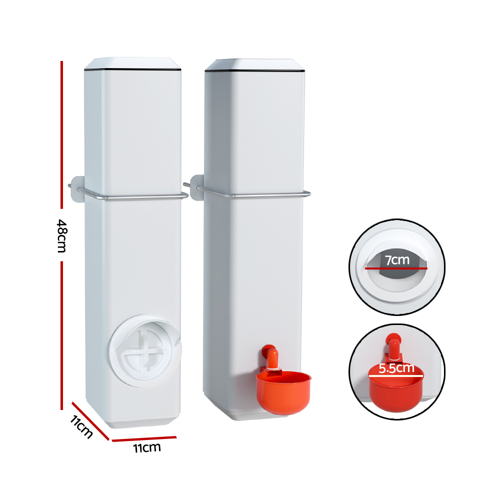 Giantz Chicken Feeder and Water Dispenser 4L view 2