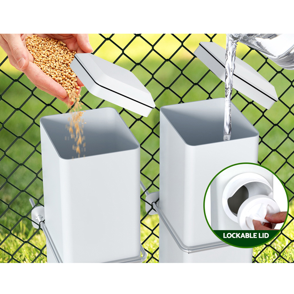 Giantz Chicken Feeder and Water Dispenser 4L view 5