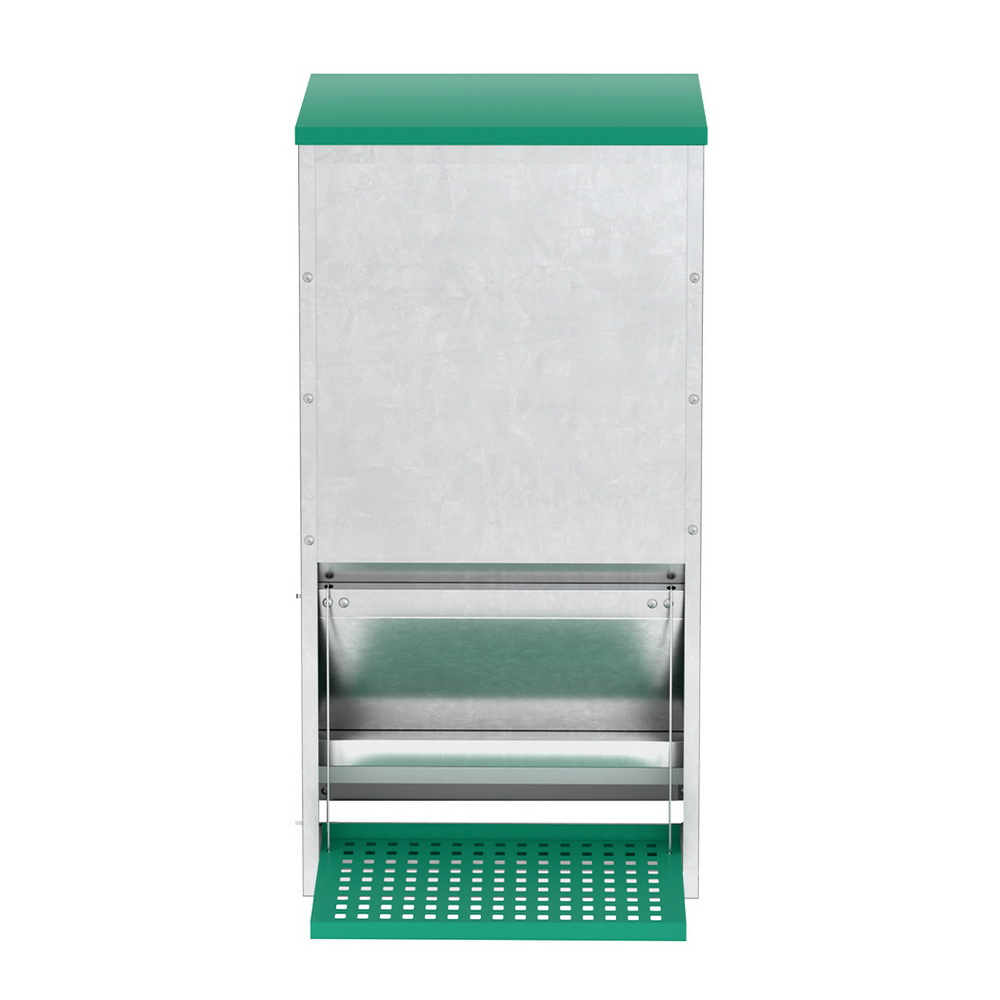 Giantz Treadle Chicken Feeder Self Opening Steel view 3