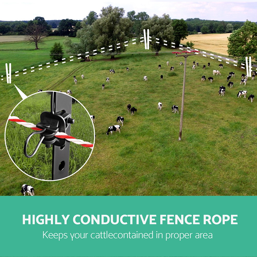 Giantz Electric Fence Poly Rope 500m, Single or 2 Pack view 4