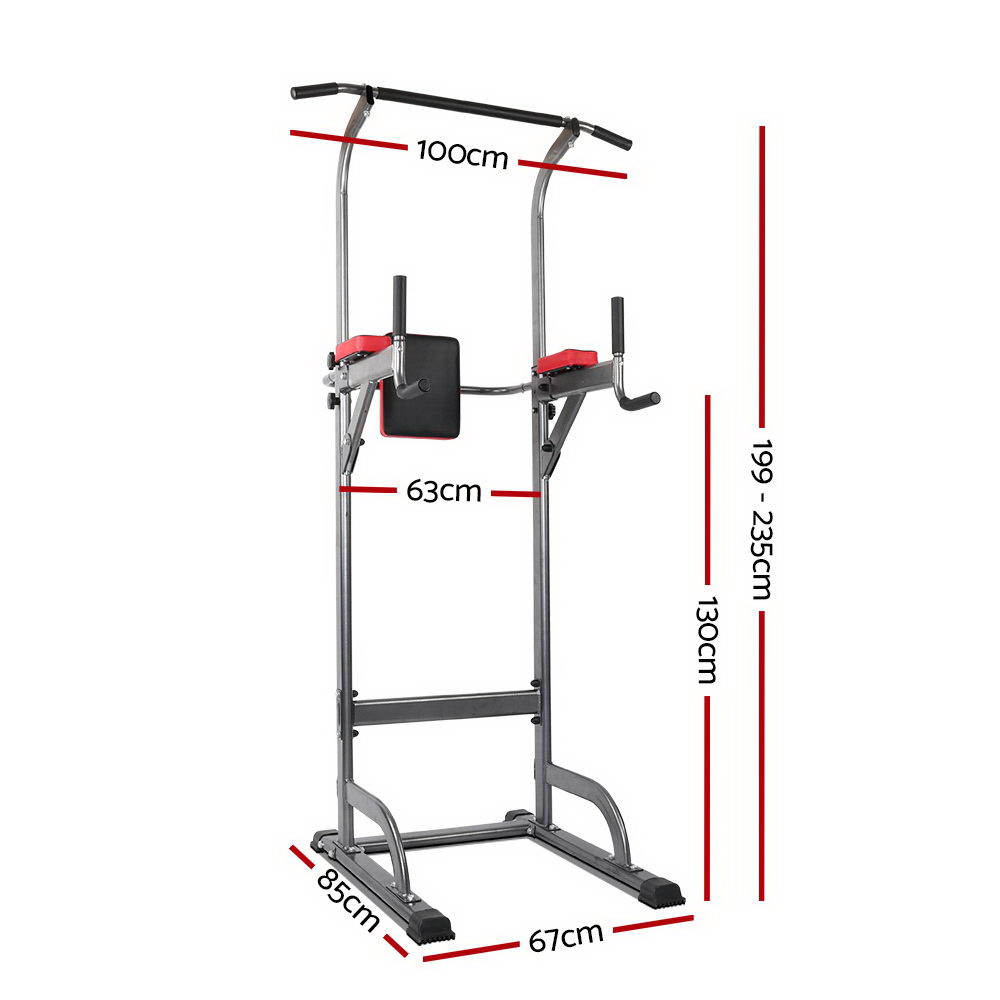 Everfit Chin Up Tower Power Station 200kg Capacity view 2