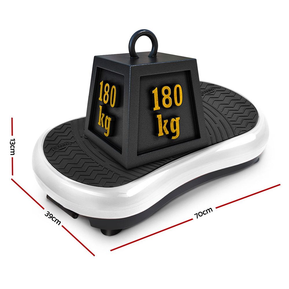Everfit Vibration Machine Platform with Resistance Rope view 2