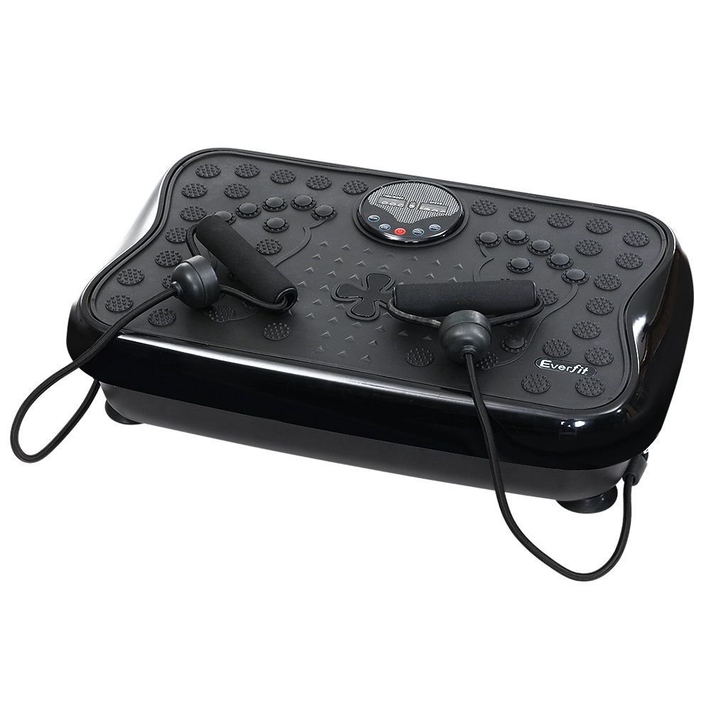 Everfit Compact Vibration Machine with Resistance Rope